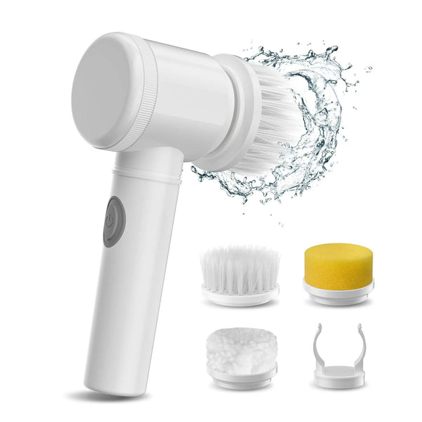 Rechargeable 5 In1 Magic Brush Electric Cleaning Brush