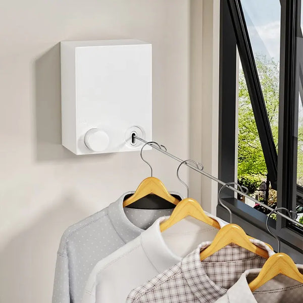 Retractable Telescopic Clothesline Clothes Drying Rope