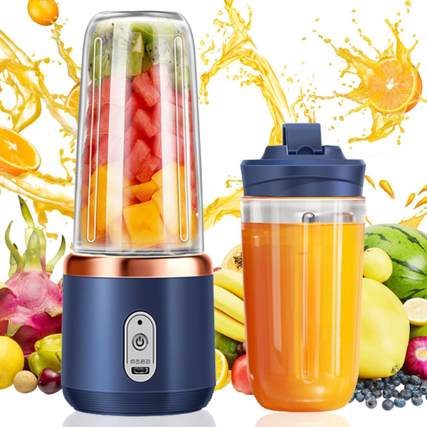 Portable Blender with Cup – USB Rechargeable & Travel-Friendly